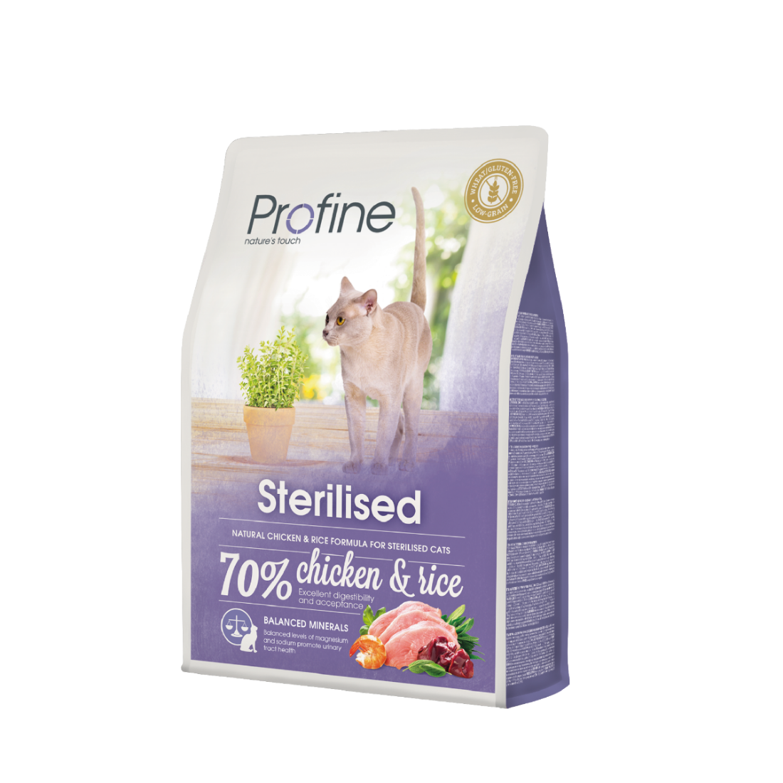 Profine Cat Sterilized Pollo e Riso 2 chili - Crocchette per Gatti