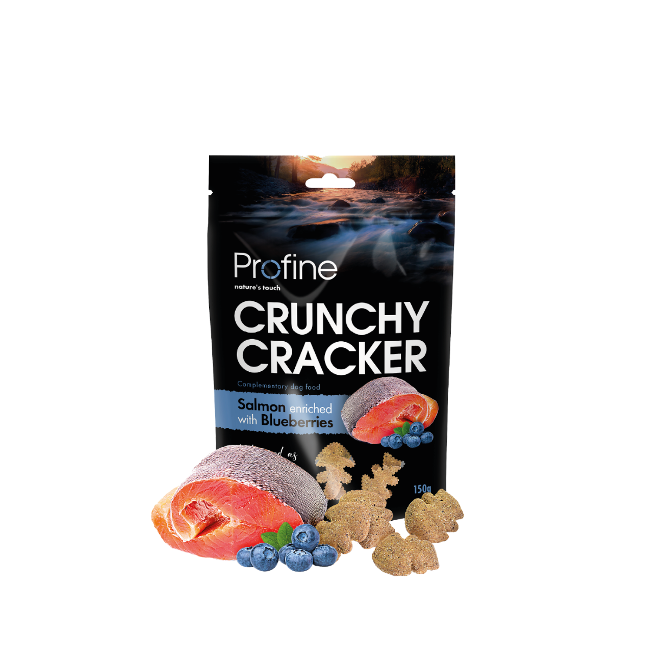 Profine Dog Crunchy Cracker Salmone 150 g