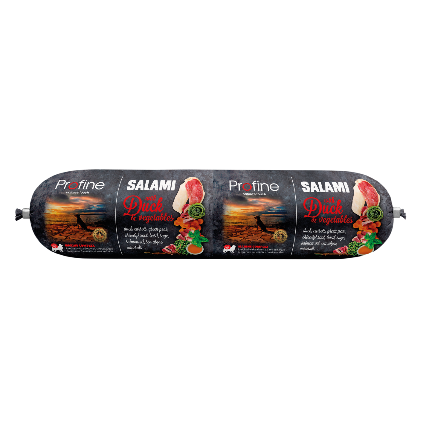 Profine Dog Salami Hondenworst Eend & Groenten 800 g