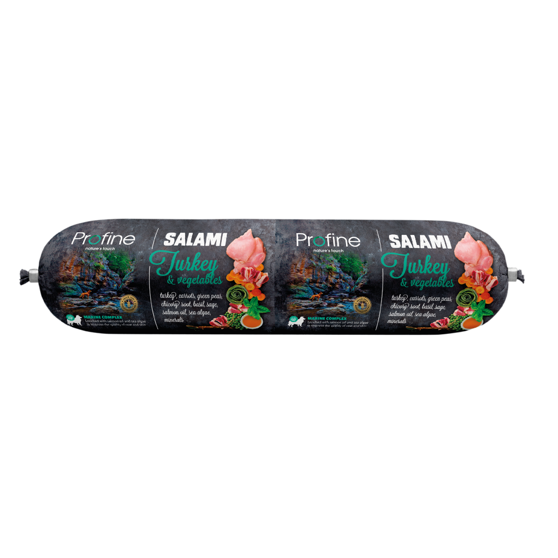 Profine Dog Salami Hondenworst Kalkoen & Groenten 800 g