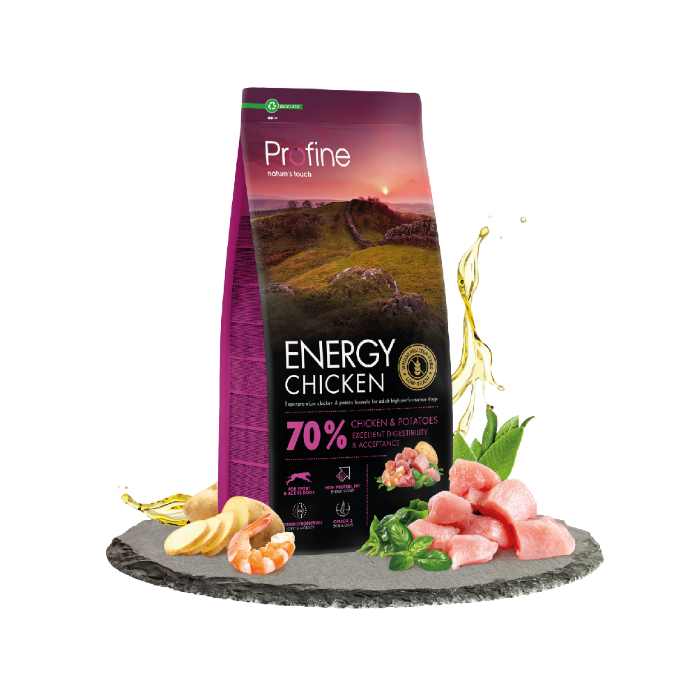 Profine Dog Dry Energy Pollo 12 kg