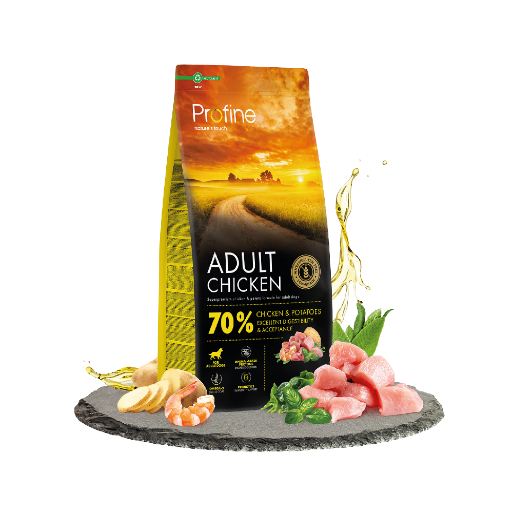 Profine Dog Dry Adult Kip 12 kg
