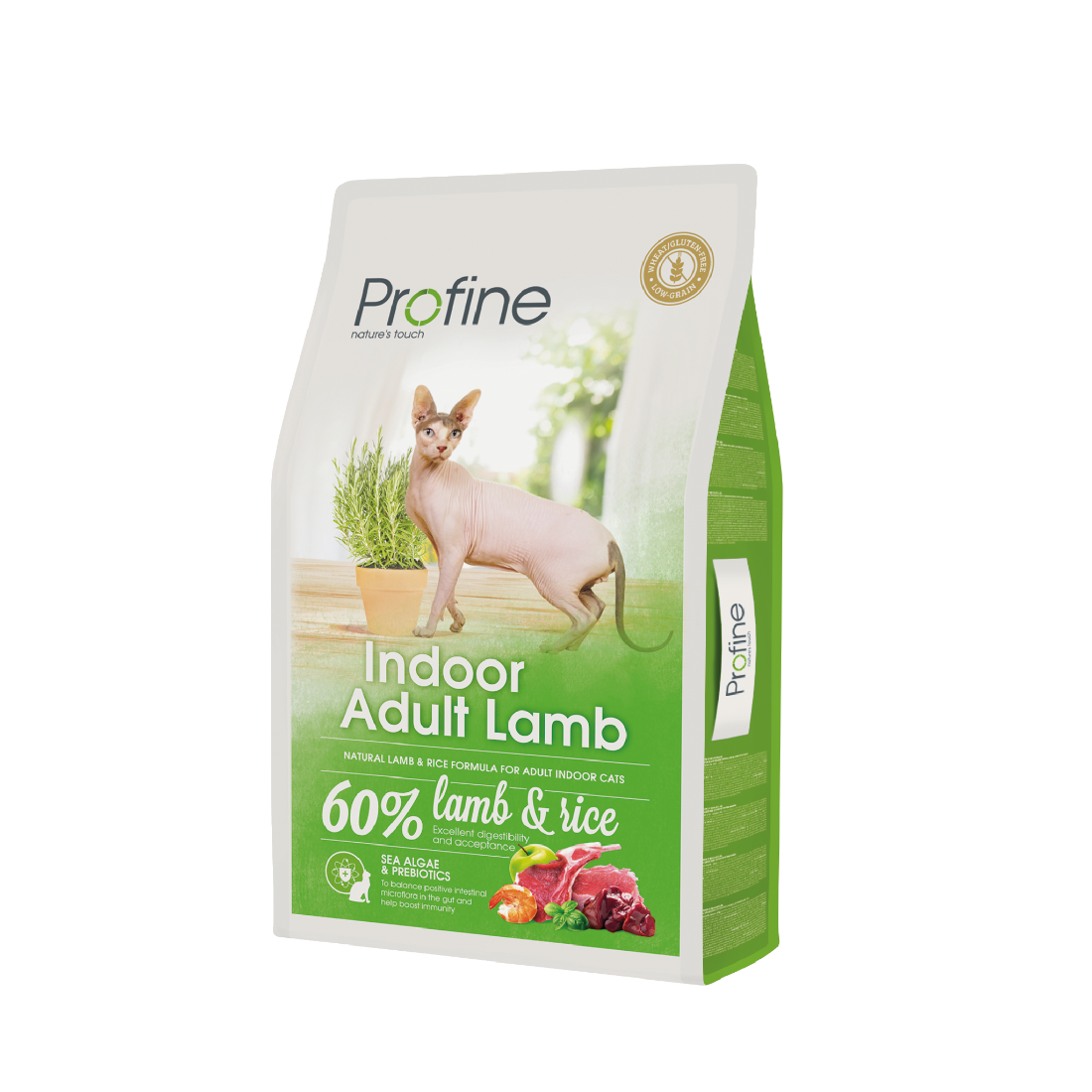 Profine Cat Indoor Adult Agnello 10 chili - Crocchette per Gatti