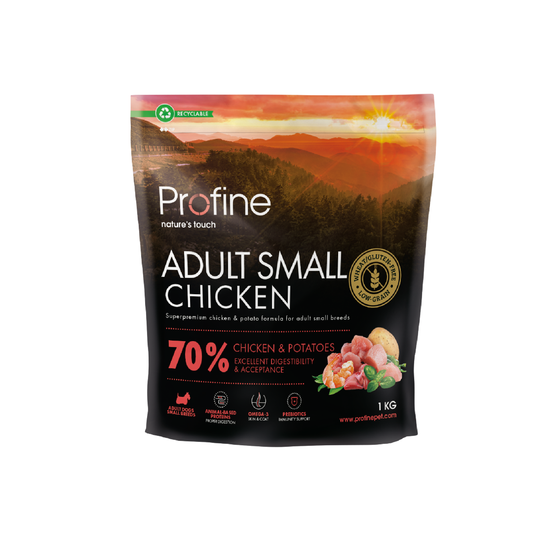 Profine Dog Dry Adult Small Breed Pollo 1 kg