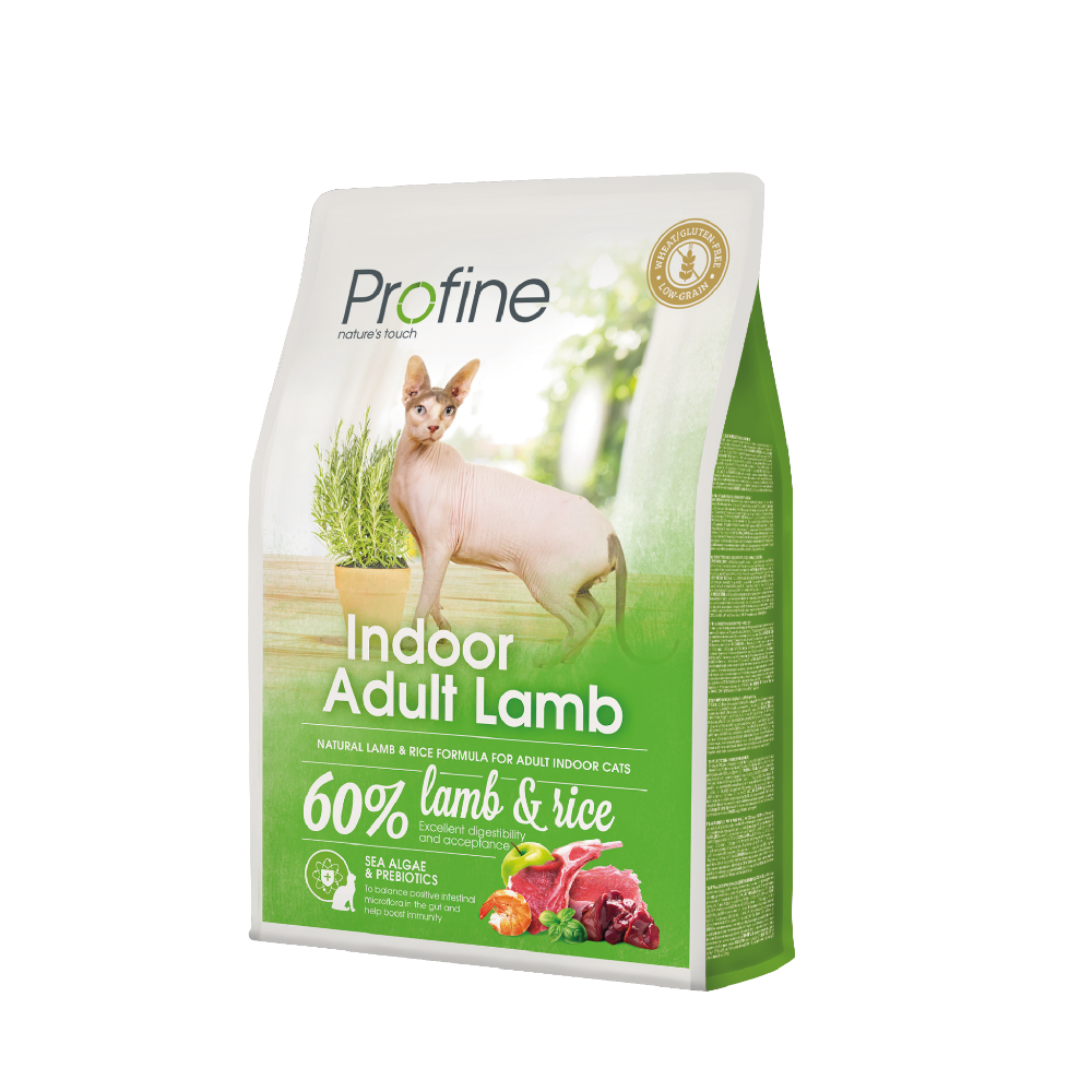 Profine Cat Indoor Adult Agnello 2 chili - Crocchette per Gatti