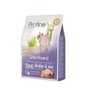 Profine Cat Sterilized Chicken & Rice 2 kilo - Kattenbrokjes