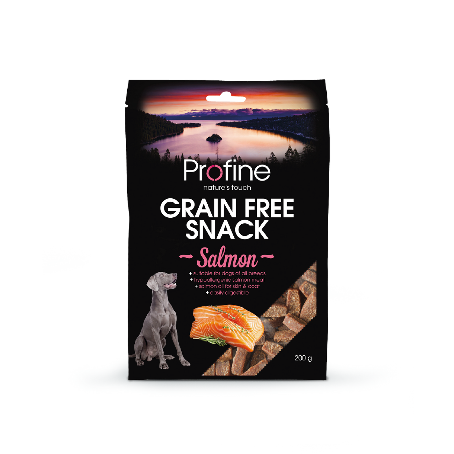 Profine Dog Snack senza cereali Salmone 200 g
