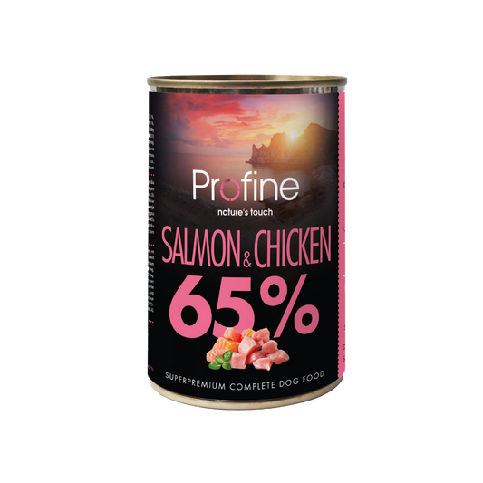 Profine Dog 65% Salmón y Pollo 400 g