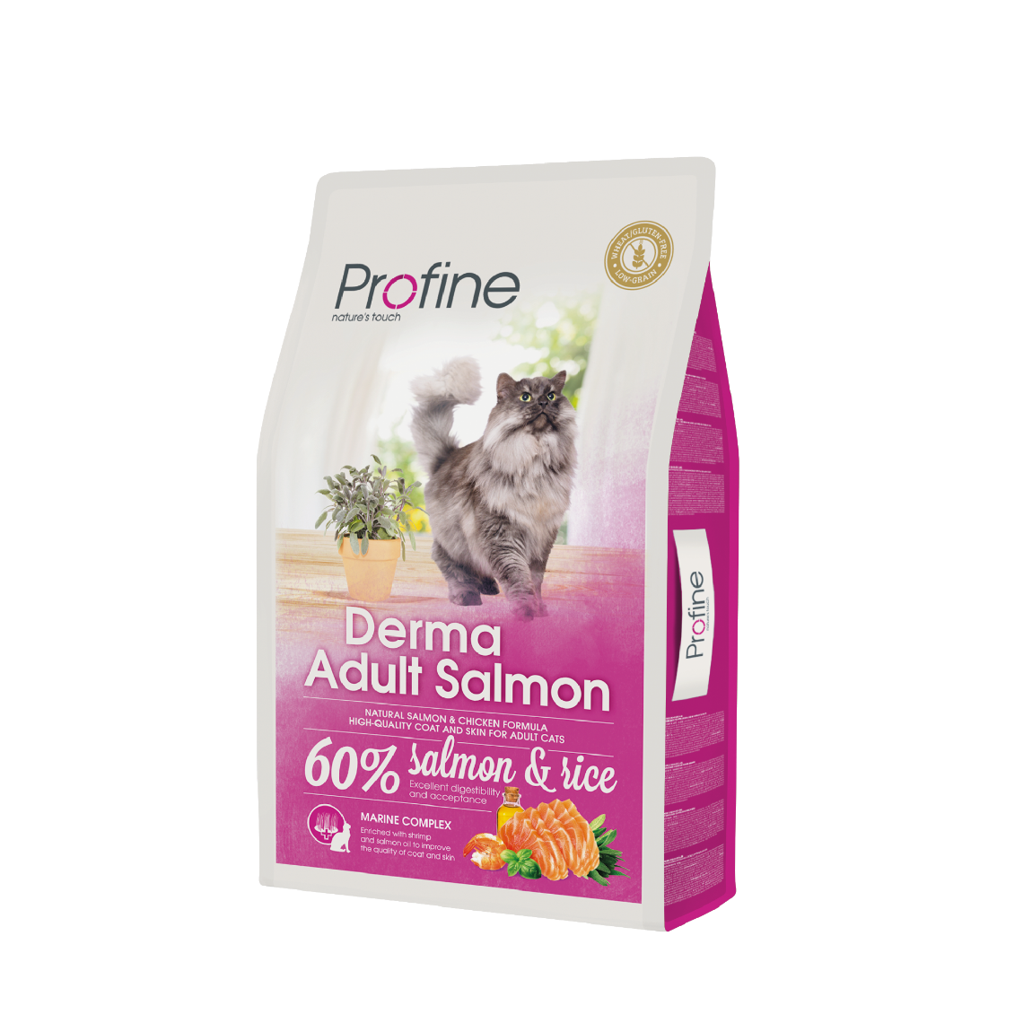 Profine Cat Derma Adult Zalm 10 kilo - Kattenbrokjes