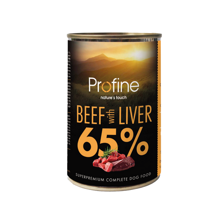 Profine Dog 65% Rund met Lever 400 g