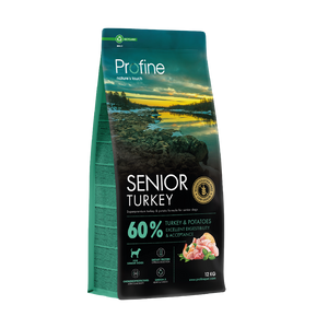 Profine Dog Dry Senior Kalkoen 12 kg