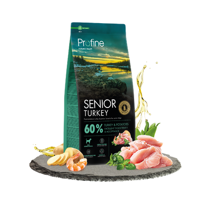 Profine Dog Dry Senior Tacchino 12 kg