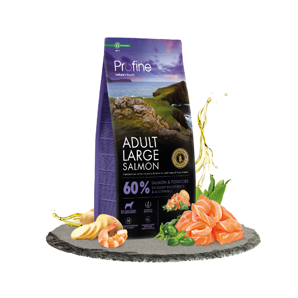 Profine Dog Dry Adult Large Breed Salmone 12 kg