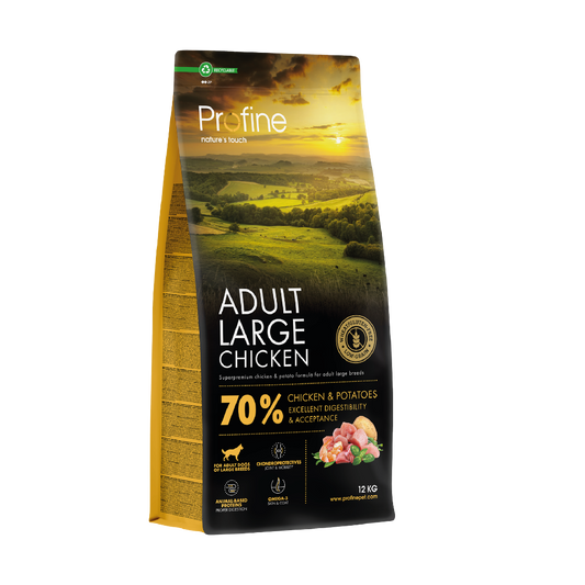 Profine Dog Dry Adult Large Breed Pollo 12 kg