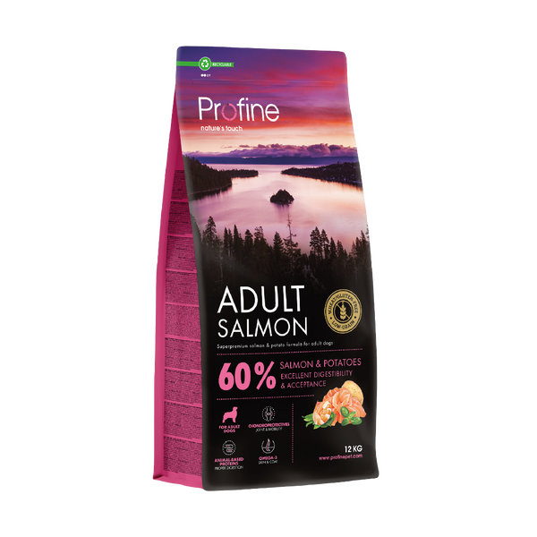 Profine Dog Dry Adult Zalm 12 kg