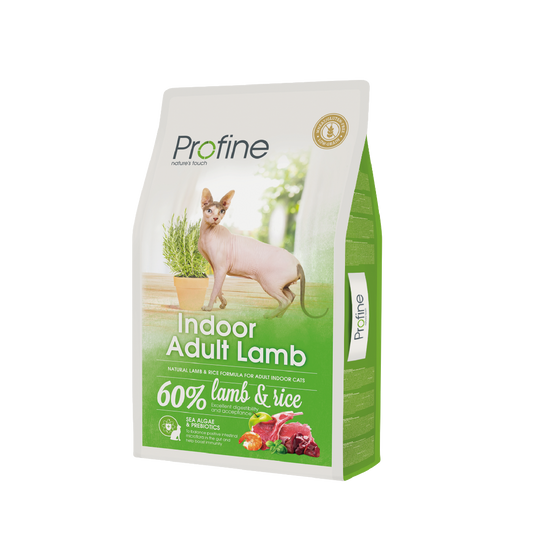 Profine Cat Indoor Adult Lamb 10 kilo - Cat Kibble
