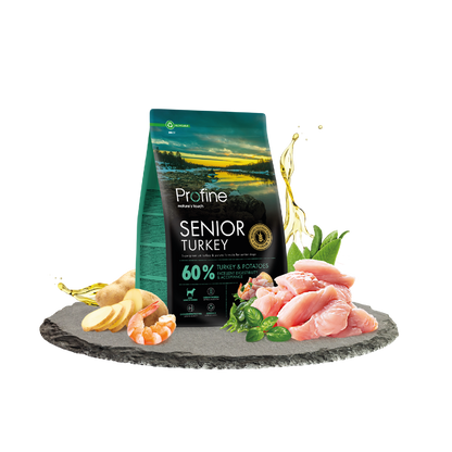 Profine Dog Dry Senior Kalkoen 3 kg