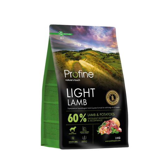 Profine Dog Dry Light Cordero 3 kg