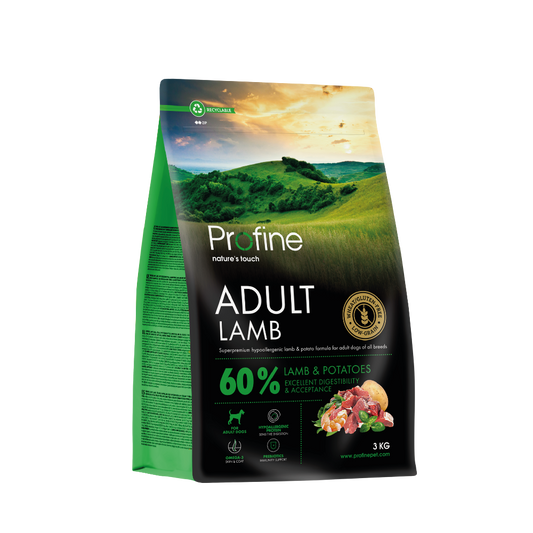 Profine Dog Dry Adult Cordero 3 kg