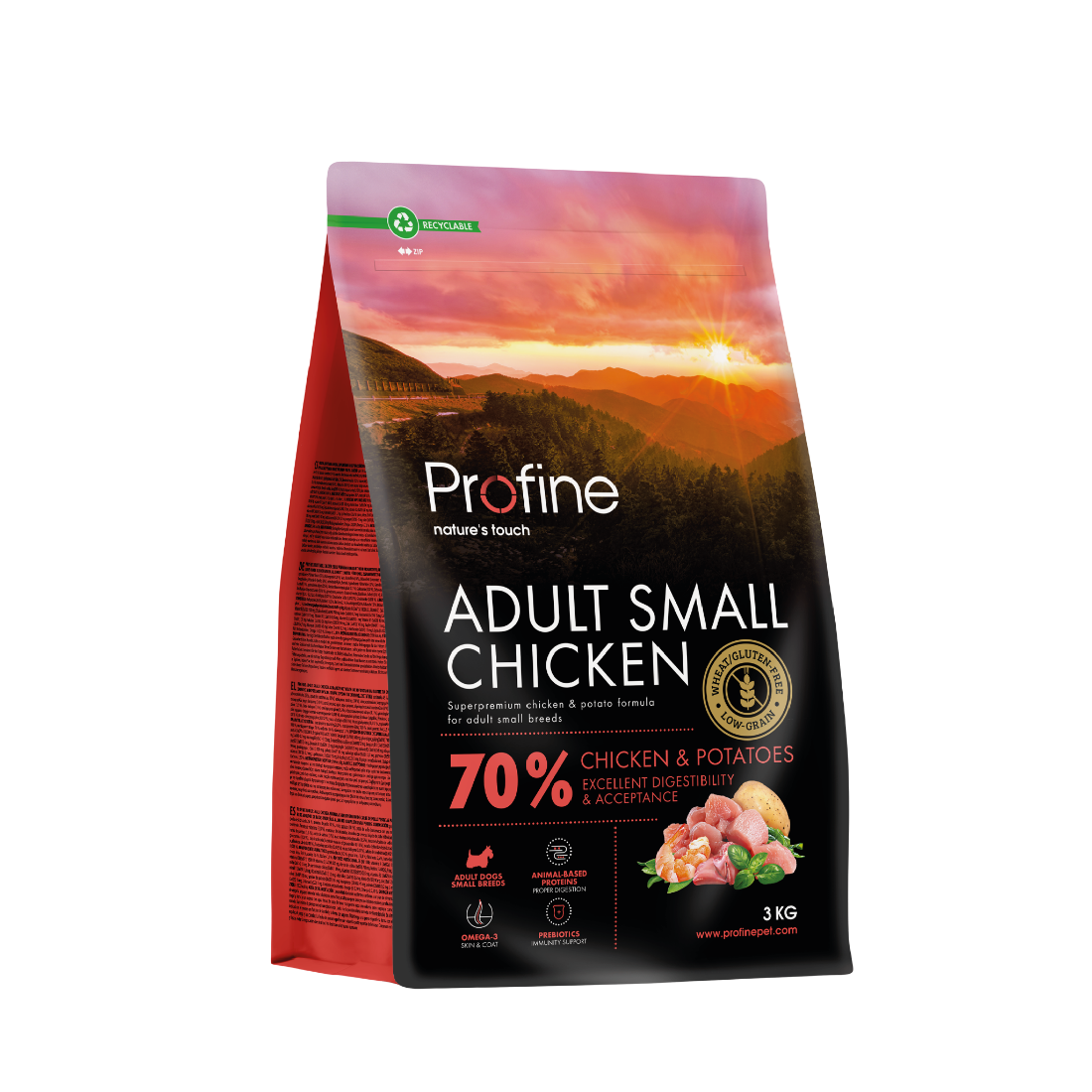 Profine Dog Dry Adult Small Breed Kip 3 kg