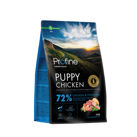 Profine Hundenahrung trocken Puppy Huhn 3 kg