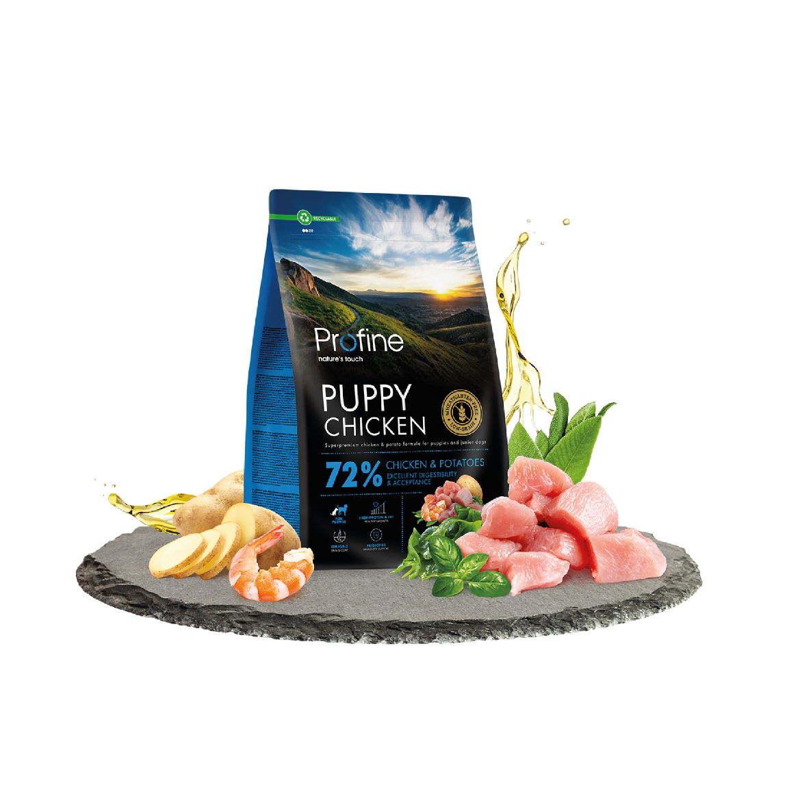 Profine Dog Dry Puppy Pollo 3 kg