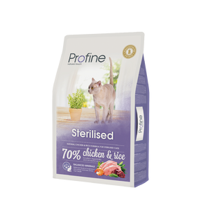 Profine Cat Sterilized Chicken & Rice  10 kilo - Kattenbrokjes