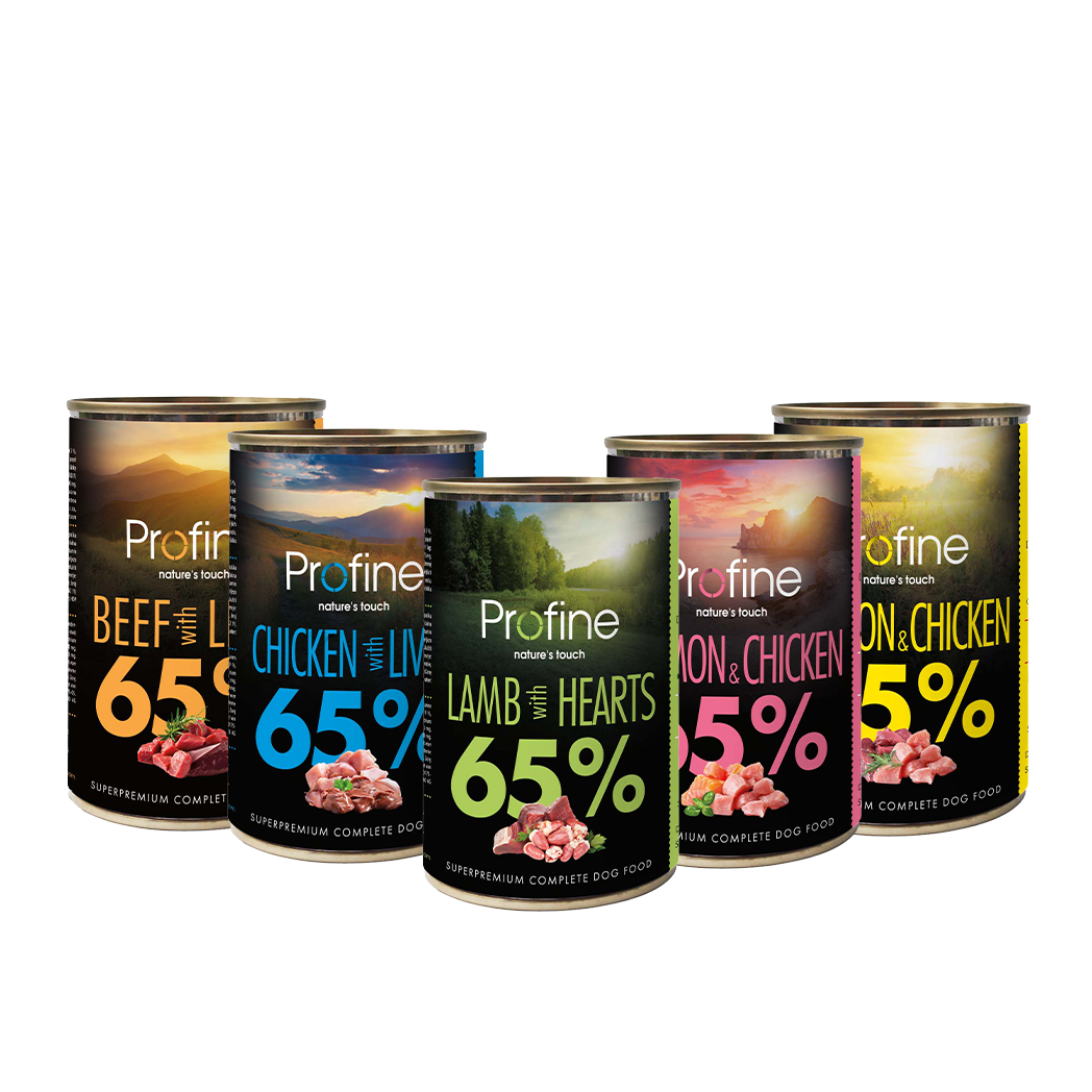 Profine Dog Natvoer - 65% Vlees Smaakpakket - 5st/2kg