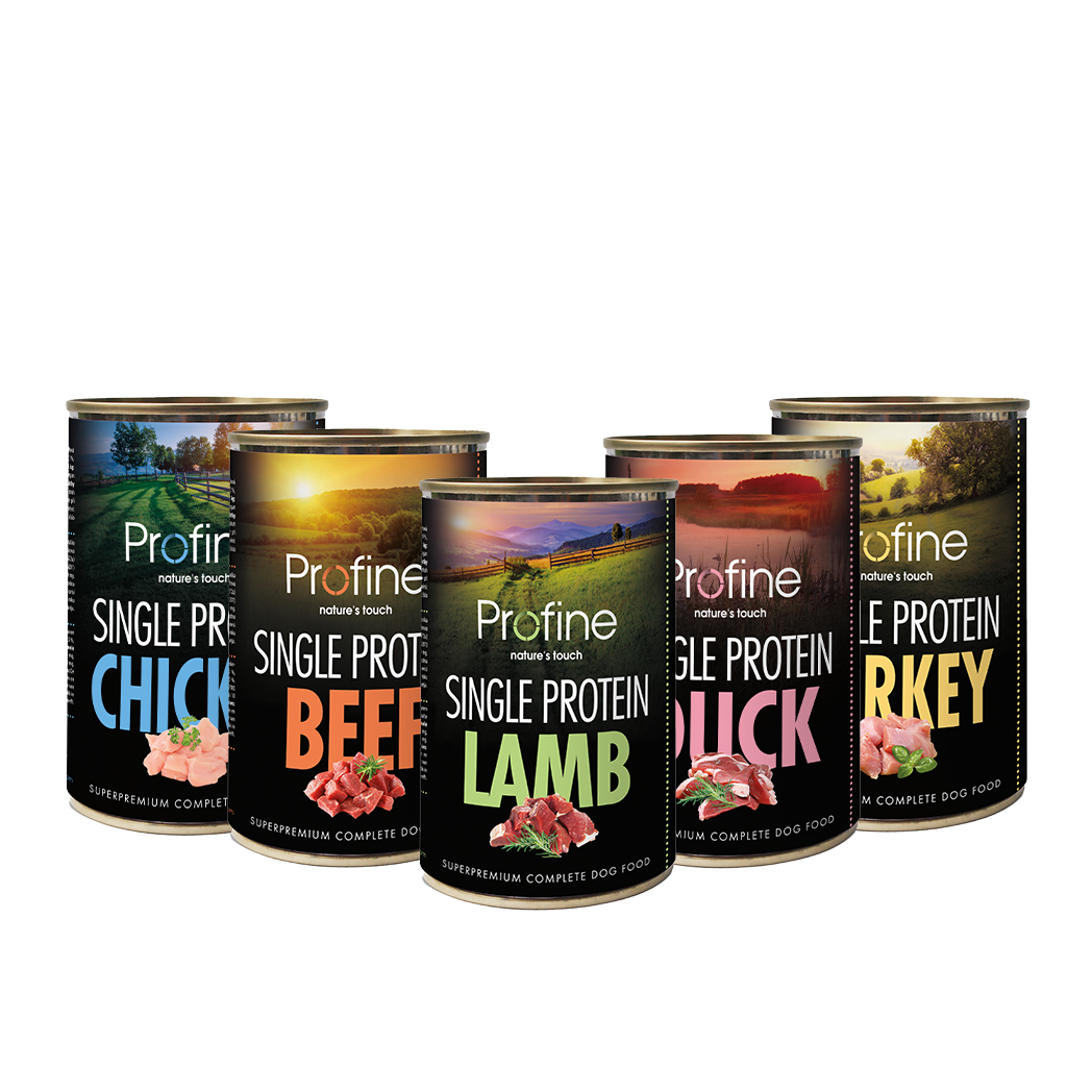 Profine Dog Natvoer - Single Protein - Smaakpakket 5st/2kg