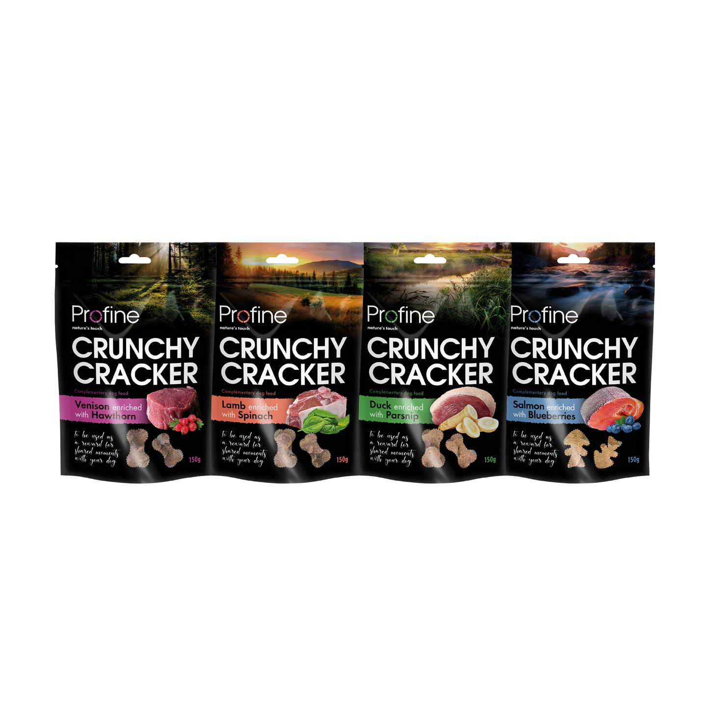 Profine Dog Crunchy Cracker Snackbundel 4 x 150g